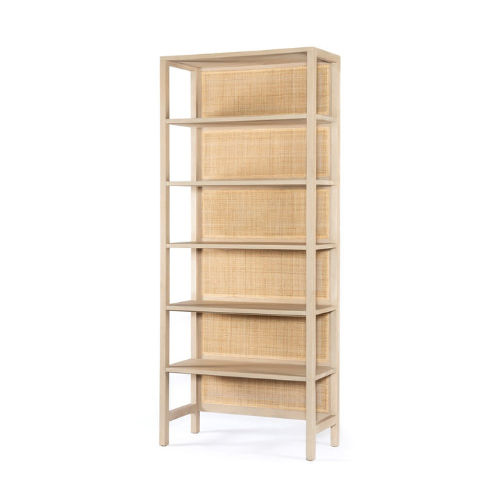 Caprice Large Bookshelf-Four Hands-FH-108757-001-Bookcases & CabinetsNatural Mango-1-France and Son