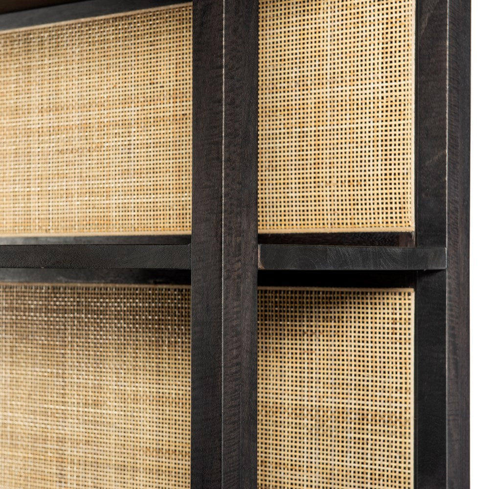 Caprice Large Bookshelf-Four Hands-FH-108757-001-Bookcases & CabinetsNatural Mango-9-France and Son