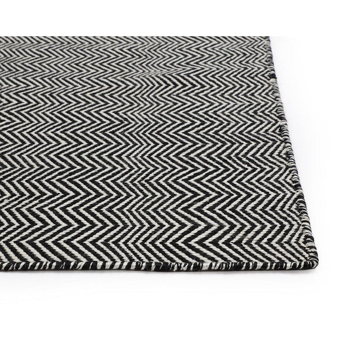 Cusco Hand-woven Rug - Black / White-Sunpan-SUNPAN-108765-Rugs9' x 12'-4-France and Son