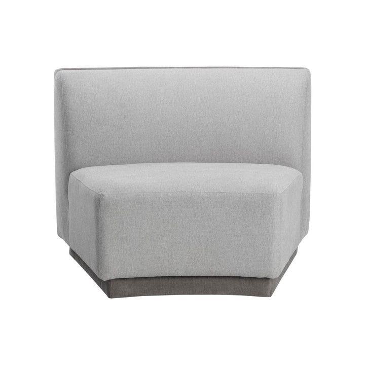 Jaclyn Modular-Sunpan-SUNPAN-108802-Lounge ChairsDanny Medium Grey-Armless Chair-19-France and Son