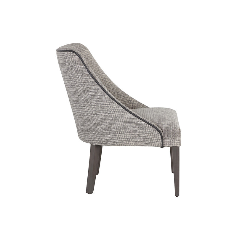Ragona Lounge Chair-Sunpan-SUNPAN-108816-Lounge ChairsLight Grey Oak - Naya Check Light Grey-7-France and Son