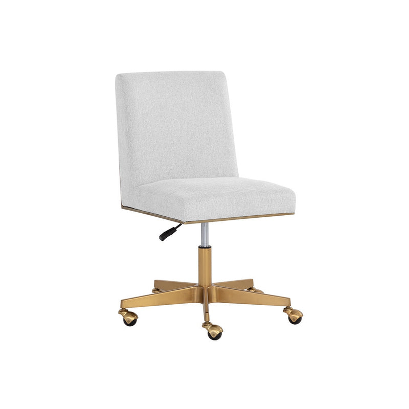 Desk best sale chair brass