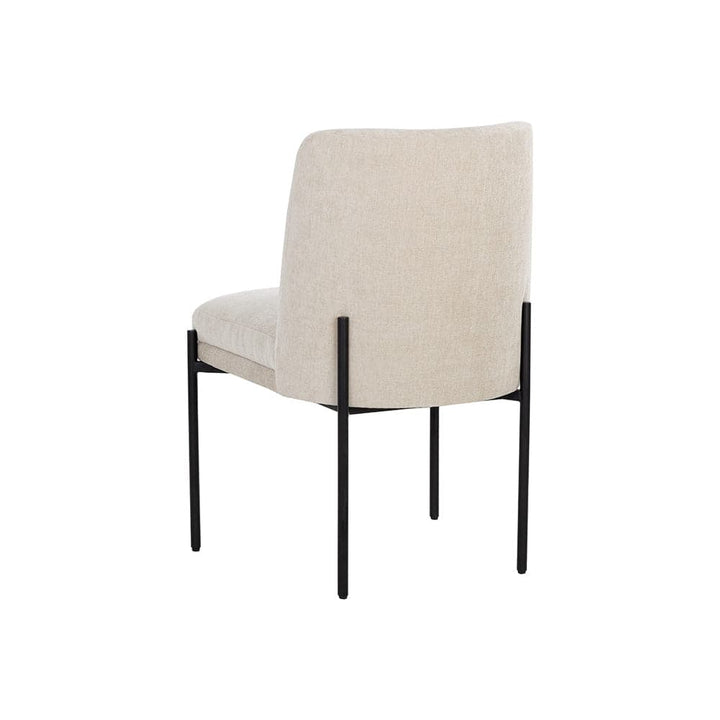 Richie Dining Chair - Black - Danny Ivory-Sunpan-SUNPAN-108860-Dining Chairs-3-France and Son