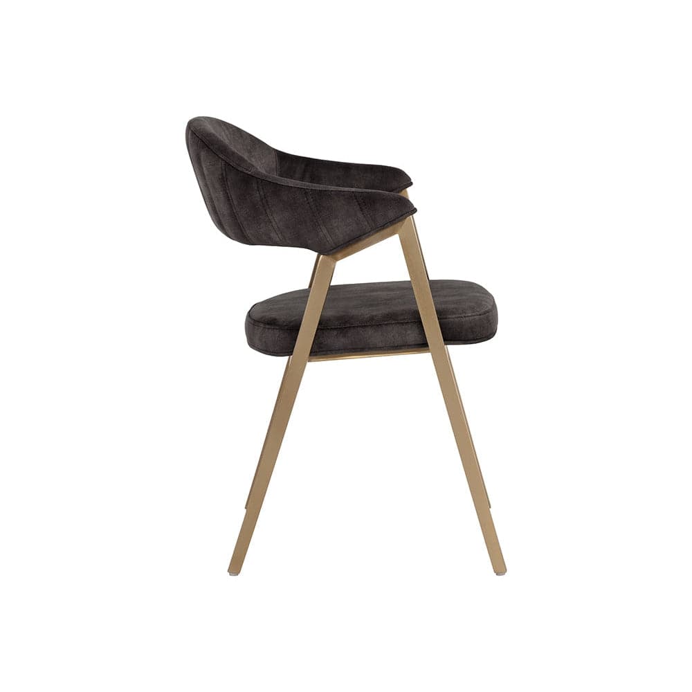 Burgos Dining Armchair-Sunpan-SUNPAN-108871-Dining ChairsNono Shitake-13-France and Son