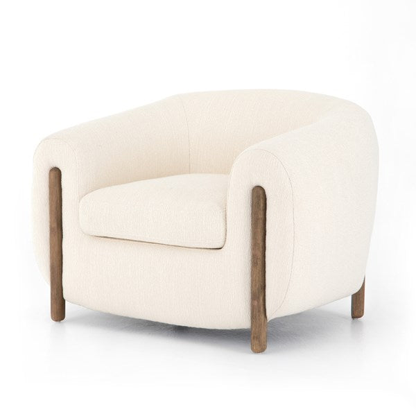 Lyla Chair-Four Hands-FH-108950-010-Lounge ChairsKerbey Ivory-1-France and Son