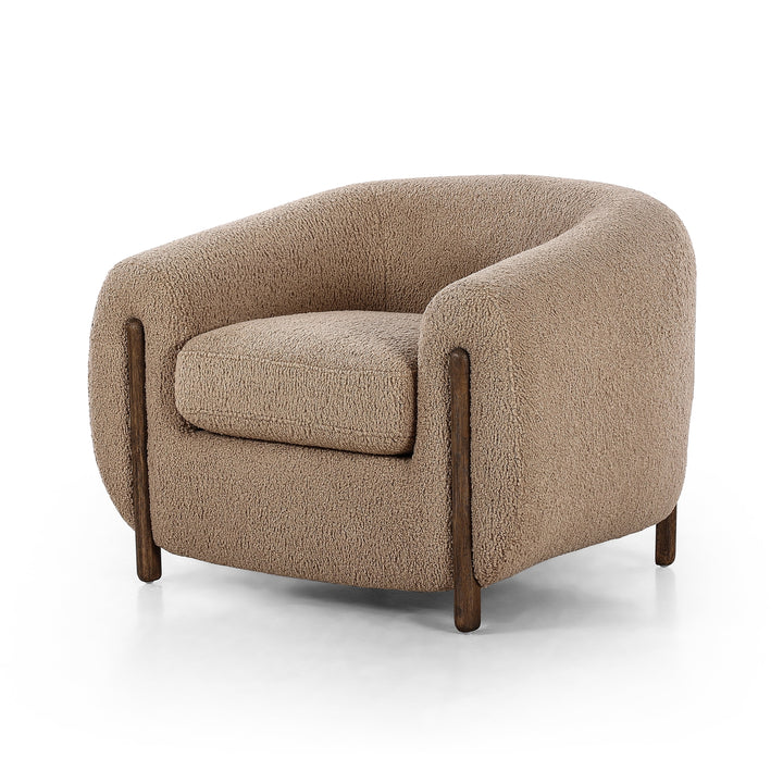 Lyla Chair-Four Hands-FH-108950-018-Lounge ChairsSheepskin Camel-12-France and Son