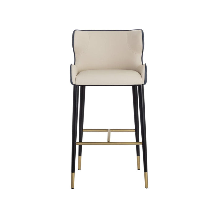 Gianni Barstool-Sunpan-SUNPAN-109038-Bar StoolsDillon Cream / Dillon Thunder-4-France and Son