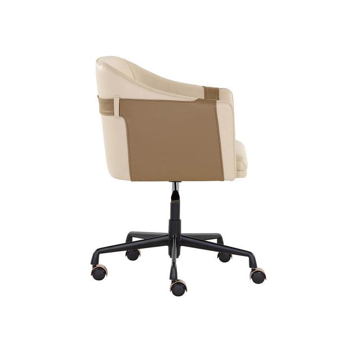 Carter Office Chair-Sunpan-SUNPAN-108757-Task ChairsBlack-9-France and Son