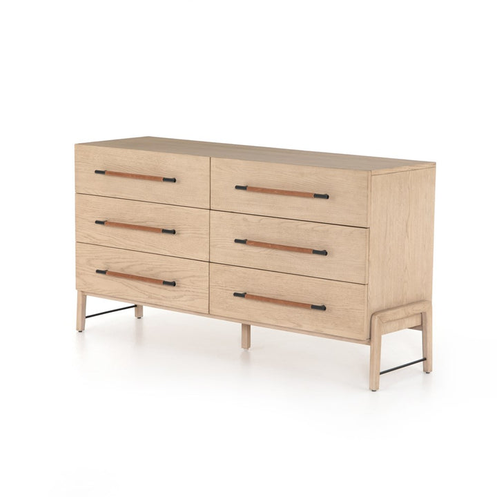 Rosedale 6 Drawer Dresser - Yucca Oak-Four Hands-FH-109065-002-Dressers-1-France and Son