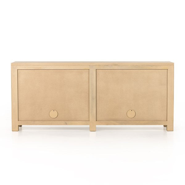 Tilda Sideboard-Natural Circle Cane-Four Hands-FH-109085-006-Sideboards & Credenzas-6-France and Son