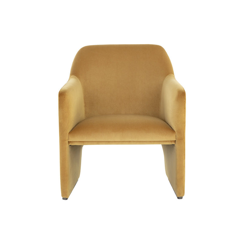 Doreen Lounge Chair-Sunpan-SUNPAN-107952-Lounge ChairsLux Brass-Rubino White-9-France and Son
