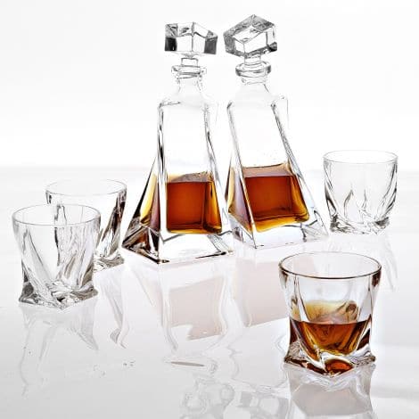 Decanter Gatsby Set Of 5-Eichholtz-EICHHOLTZ-109091-Bar Decor-1-France and Son