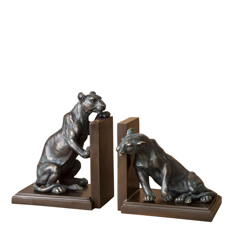 Bookend Lioness Set Of 2-Eichholtz-EICHHOLTZ-109100-Bookends-1-France and Son