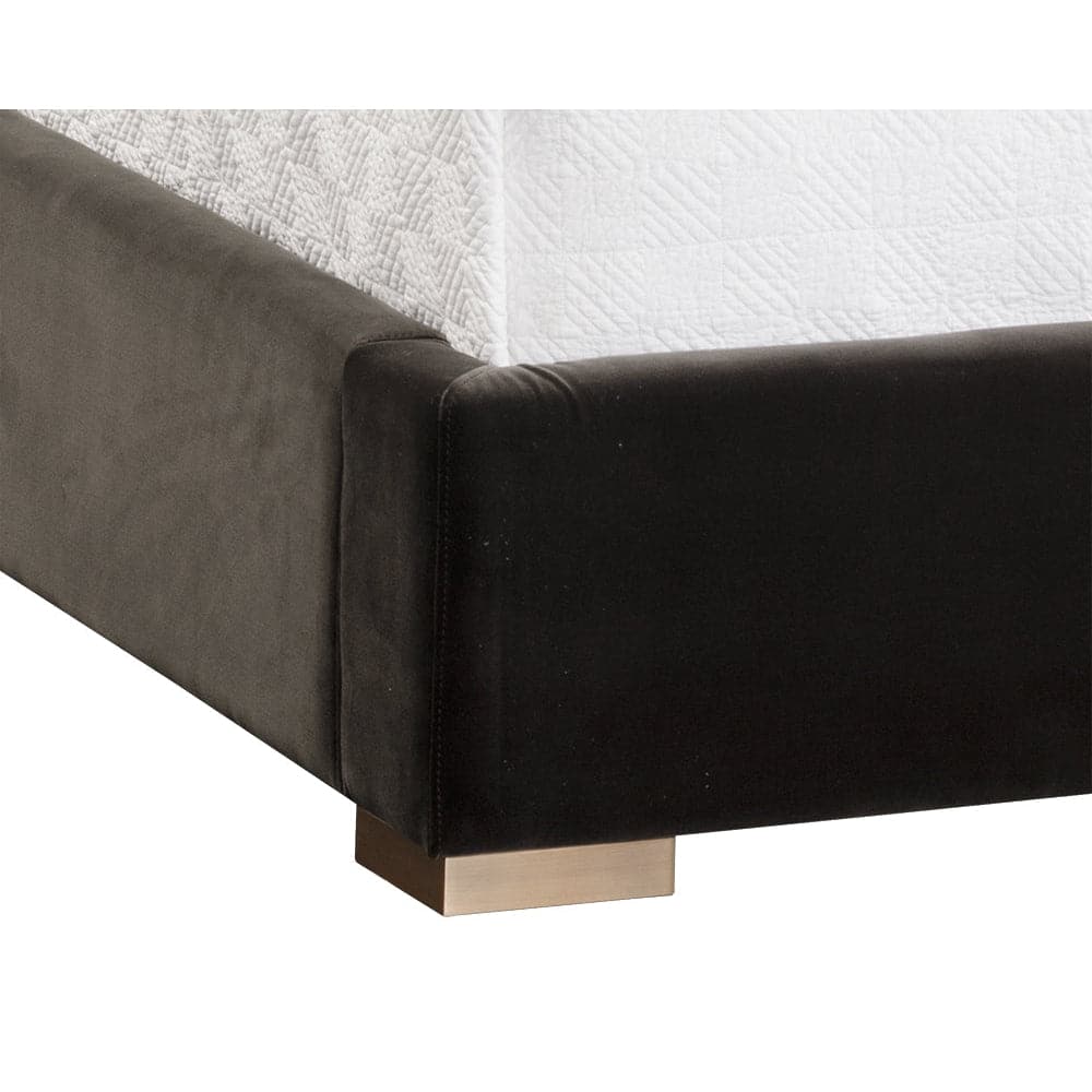 Mabel Bed - Abbington Charred Brown-Sunpan-SUNPAN-108713-BedsKing-6-France and Son