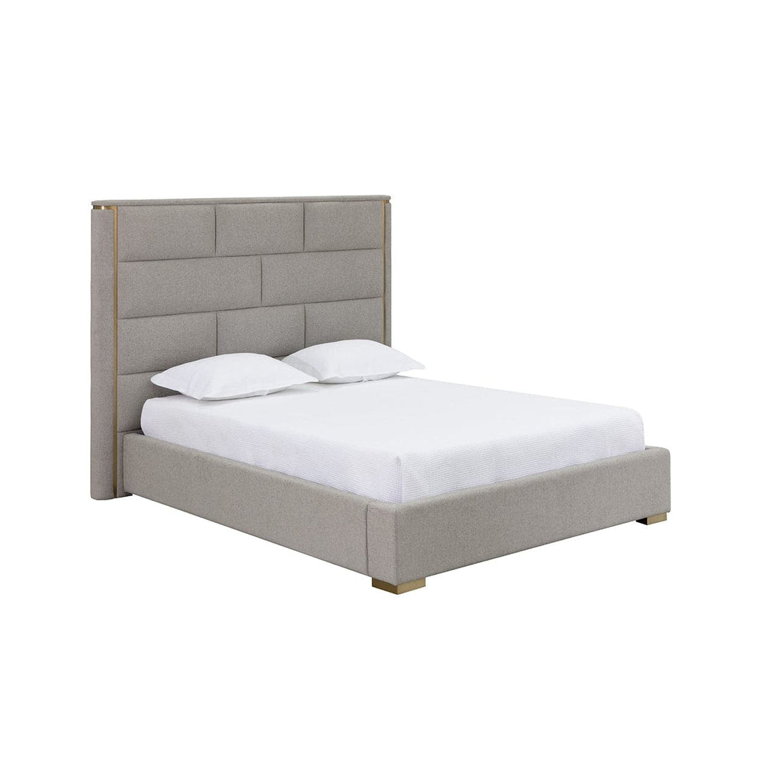 Clara Bed-Sunpan-SUNPAN-109177-BedsErnst Sandstone-Queen-7-France and Son