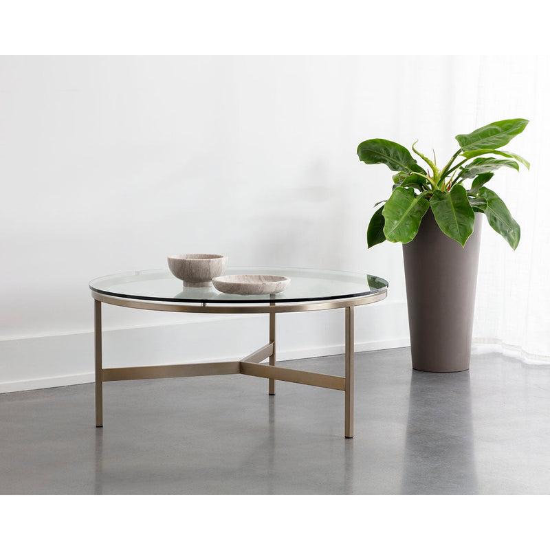 Flato Coffee Table-Sunpan-SUNPAN-69890-Coffee TablesChrome-4-France and Son