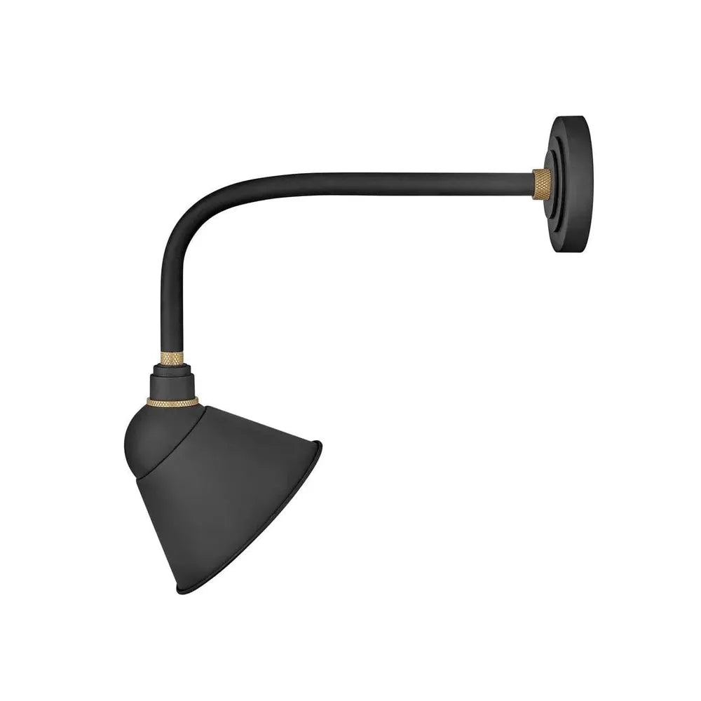 Outdoor Foundry Sign Light - Medium Straight Arm Barn Light – France & Son