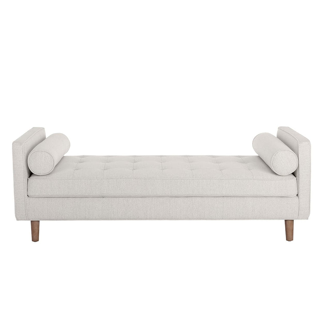 Donnie Bench - Natural - Mina Ivory-Sunpan-SUNPAN-109255-Benches-3-France and Son