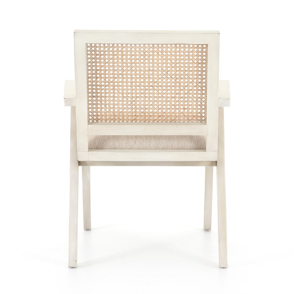 Flora Dining Chair-Four Hands-FH-109275-001-Dining ChairsDistressed Cream-7-France and Son