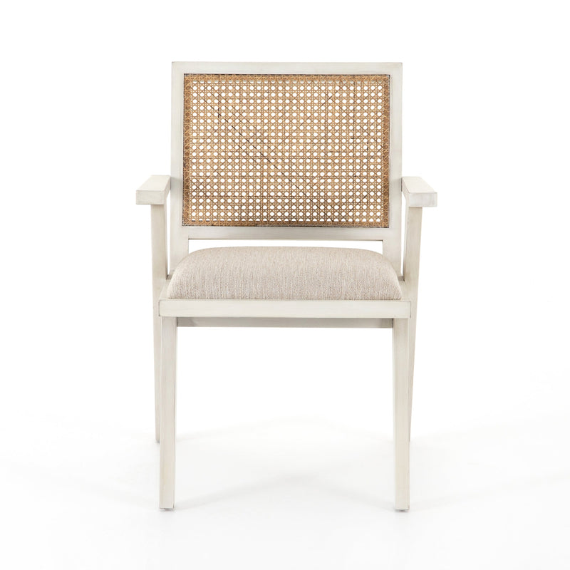 Flora Dining Chair-Four Hands-FH-109275-001-Dining ChairsDistressed Cream-5-France and Son