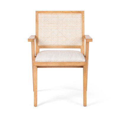 Flora Dining Chair-Four Hands-FH-109275-001-Dining ChairsDistressed Cream-16-France and Son