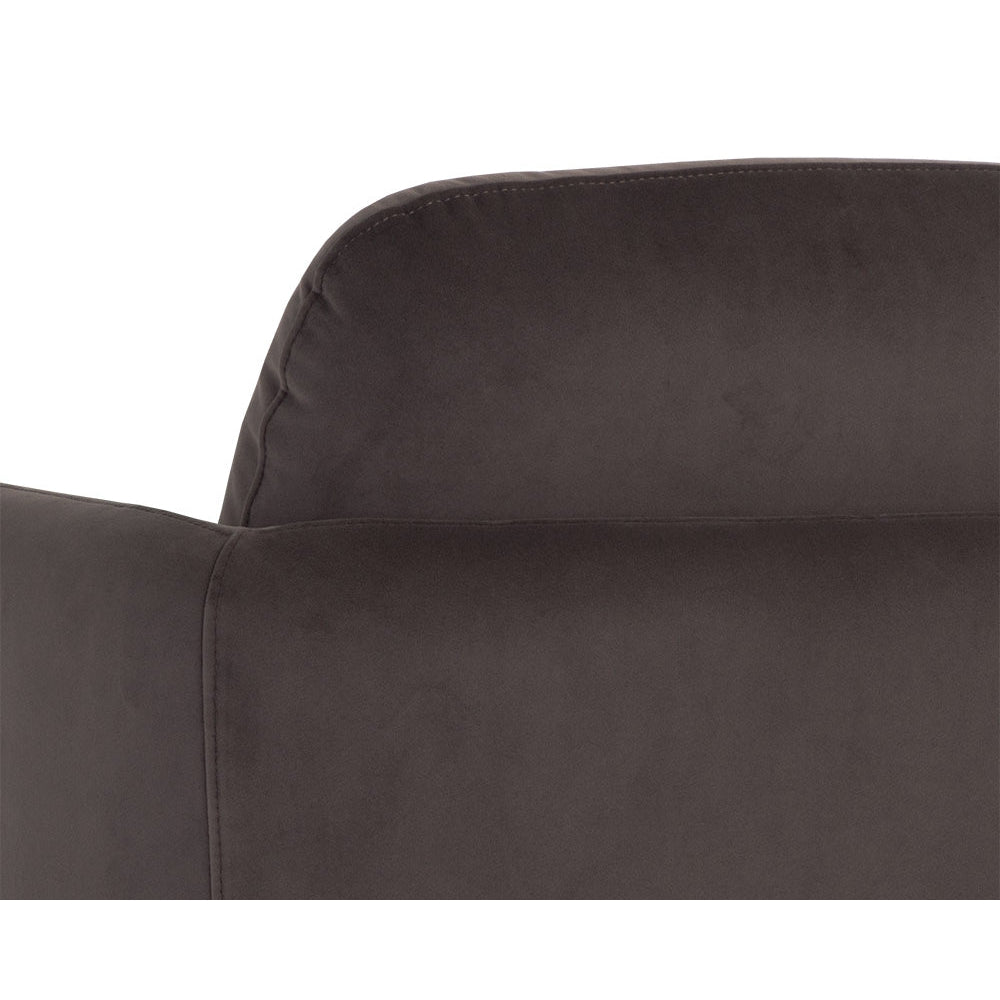 Gilley Swivel Lounge Chair-Sunpan-SUNPAN-109310-Lounge ChairsBergen Navy-6-France and Son