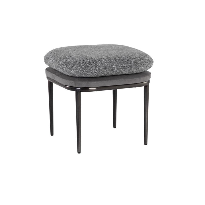 Koffi Stool-Sunpan-SUNPAN-109316-Stools & OttomansGrey - Gunmetal-1-France and Son