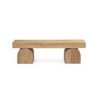 Keane Bench - Natural Elm-Four Hands-FH-109345-002-Benches-2-France and Son