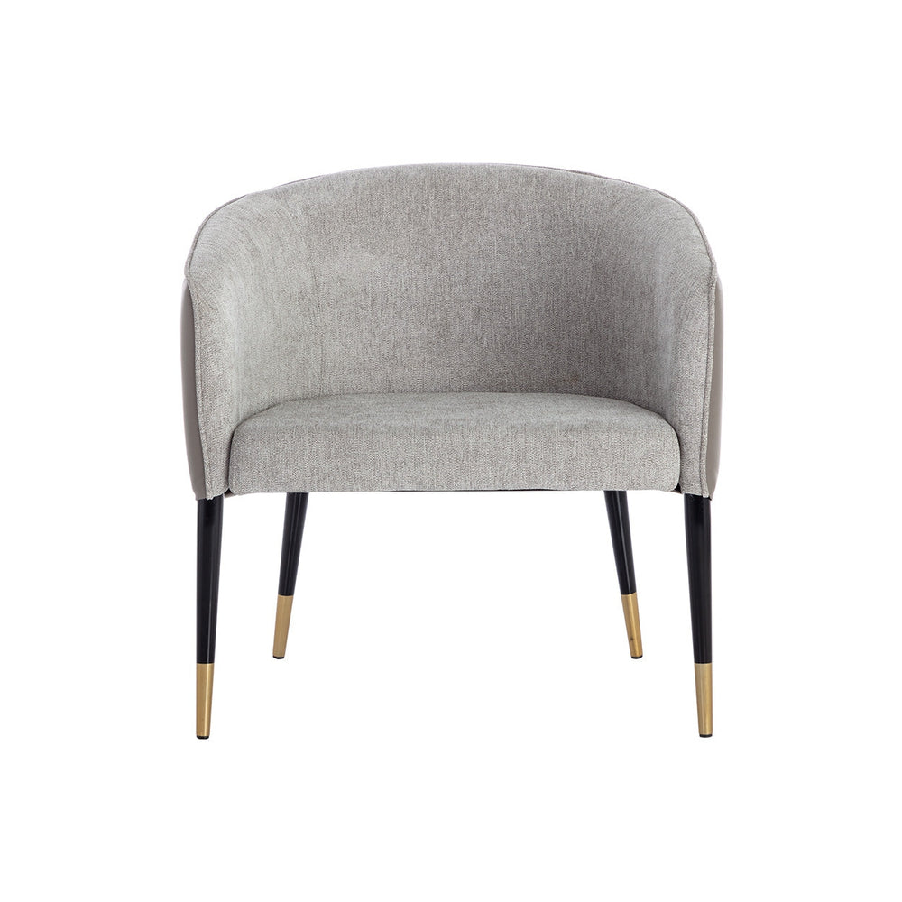 Asher Lounge Chair - Flint Grey / Napa Taupe-Sunpan-SUNPAN-109359-Lounge Chairs-3-France and Son