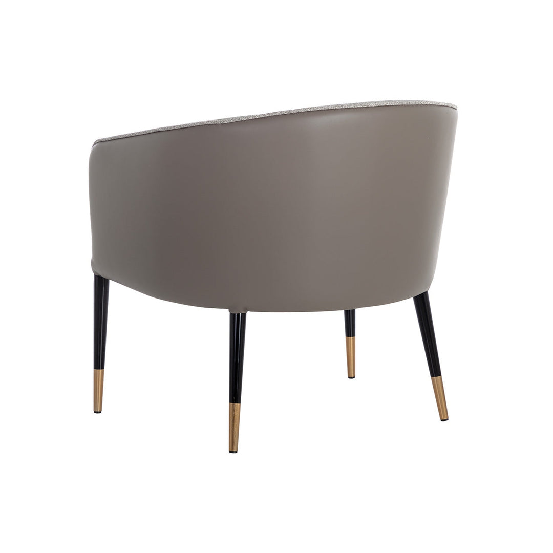 Asher Lounge Chair - Flint Grey / Napa Taupe-Sunpan-SUNPAN-109359-Lounge Chairs-5-France and Son