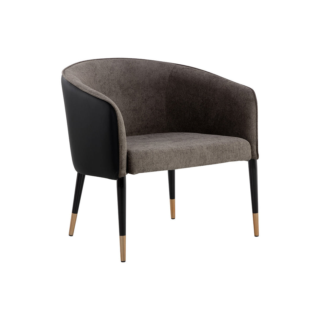 Asher Lounge Chair-Sunpan-SUNPAN-109360-Lounge ChairsSparrow Grey / Napa Black-13-France and Son