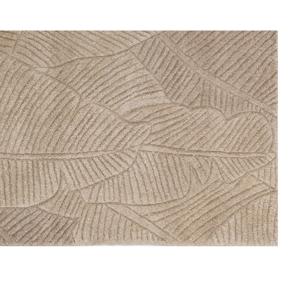 Calathea Hand - Tufted Rug 8'' x 10''-Sunpan-SUNPAN-109366-RugsSand-2-France and Son