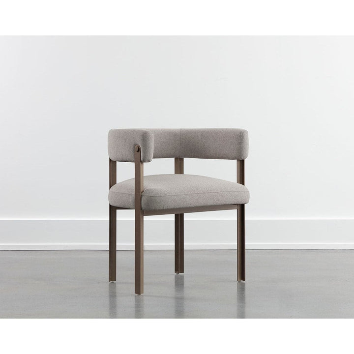 Mae Dining Armchair-Sunpan-SUNPAN-108242-Dining ChairsErnst Silverstone-5-France and Son