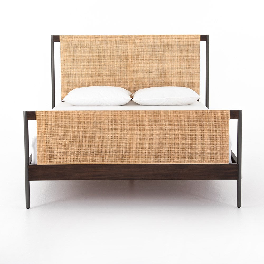 Jordan Bed - Natural Cane-Four Hands-FH-109402-001-BedsQueen-2-France and Son