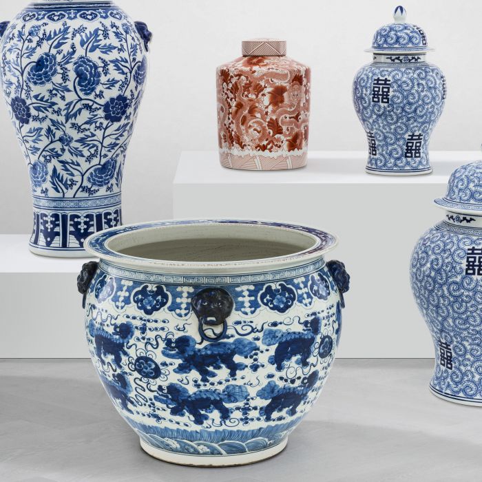 Vase Chinese Fishbowl-Eichholtz-Eichholtz-109468-Vases-2-France and Son