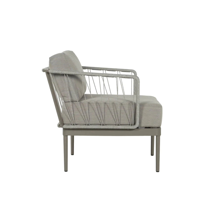 Catania Armchair-Sunpan-SUNPAN-107909-Lounge ChairsDark Grey / Copacabana Grey 165-9-France and Son
