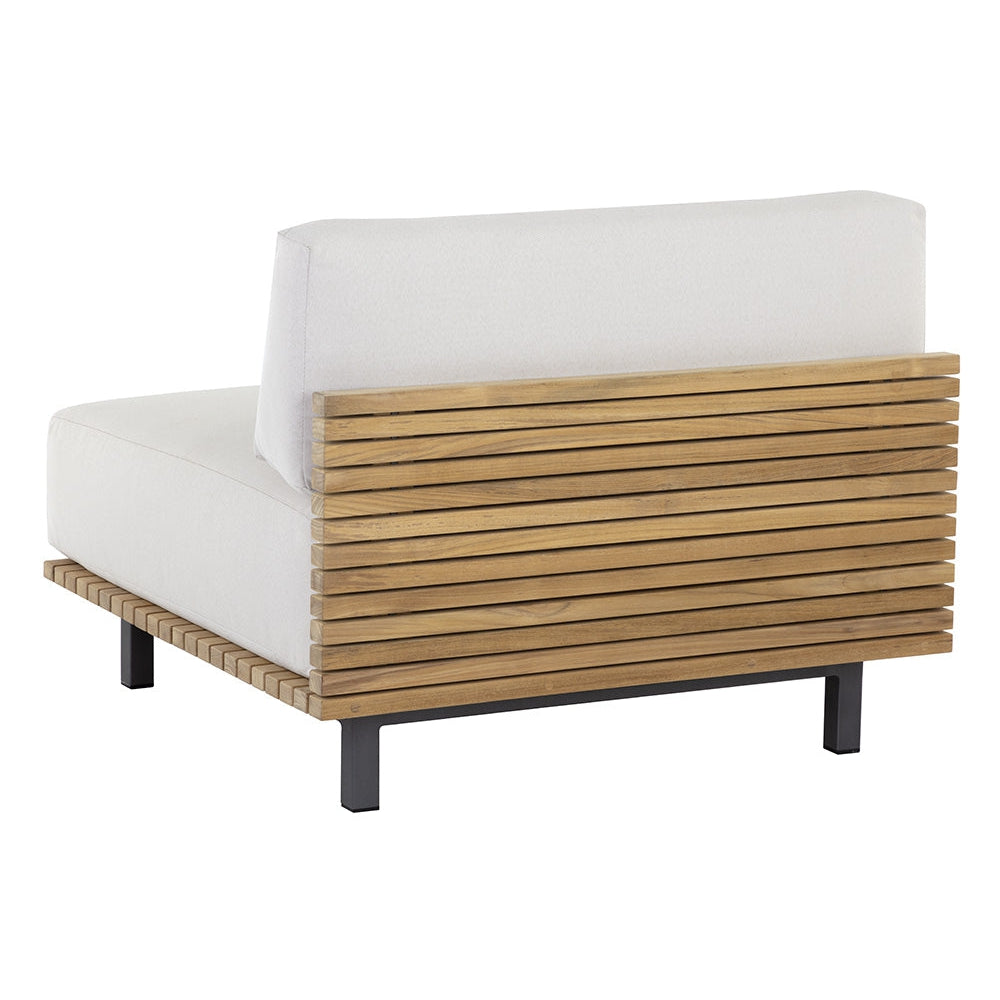 Geneve Modular - Armless Chair - Palazzo Cream-Sunpan-SUNPAN-109532-Lounge Chairs-4-France and Son