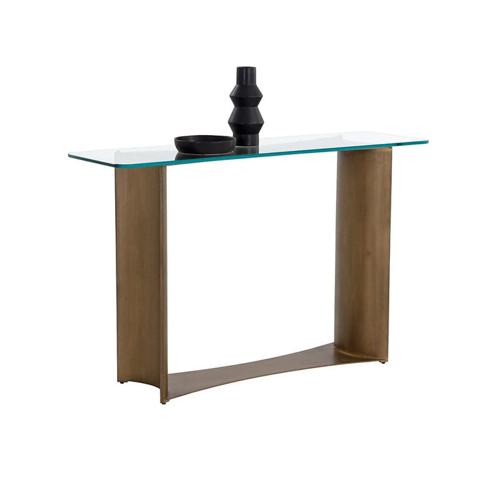 Denver Console Table-Sunpan-SUNPAN-109553-Console Tables-3-France and Son