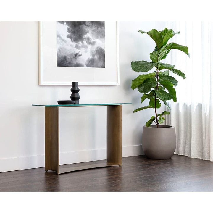 Denver Console Table-Sunpan-SUNPAN-109553-Console Tables-2-France and Son