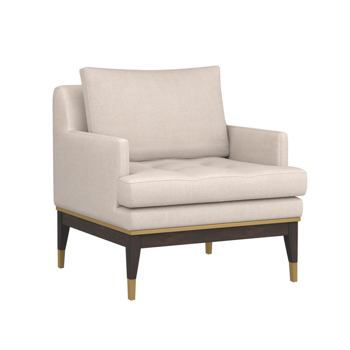 Beckette Lounge Chair-Sunpan-SUNPAN-109591-Lounge ChairsEffie Flax-9-France and Son
