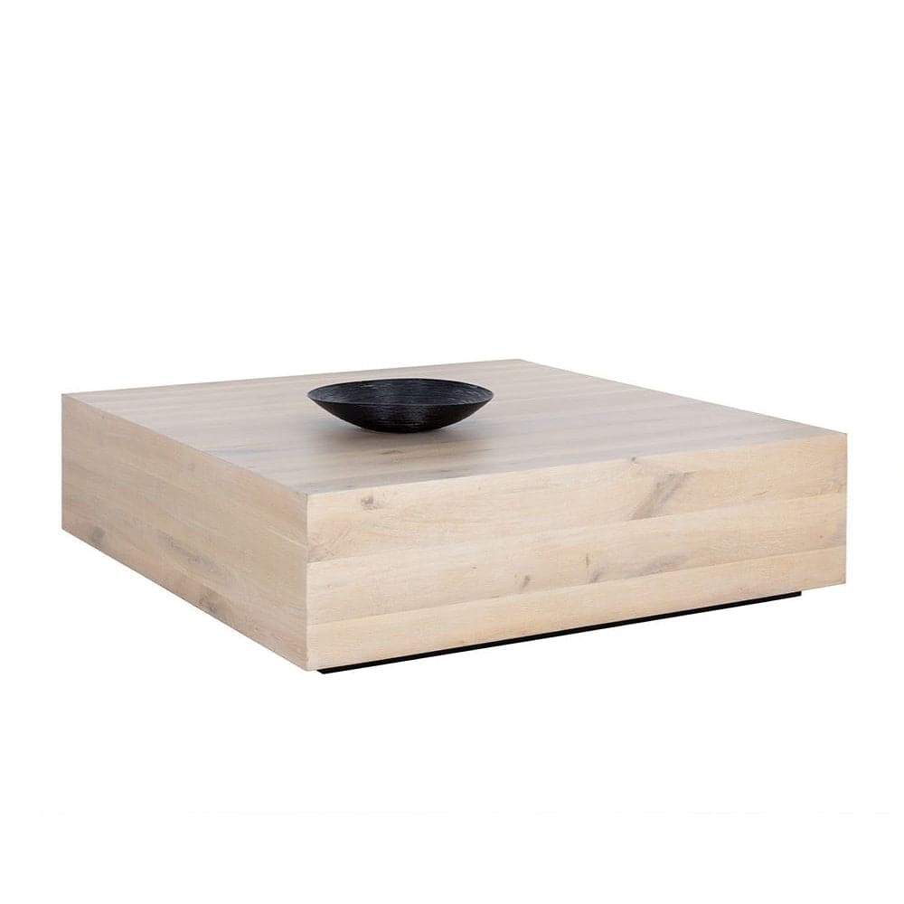 Frezco Coffee Table - Square - Light Oak-Sunpan-SUNPAN-109597-Coffee Tables-1-France and Son