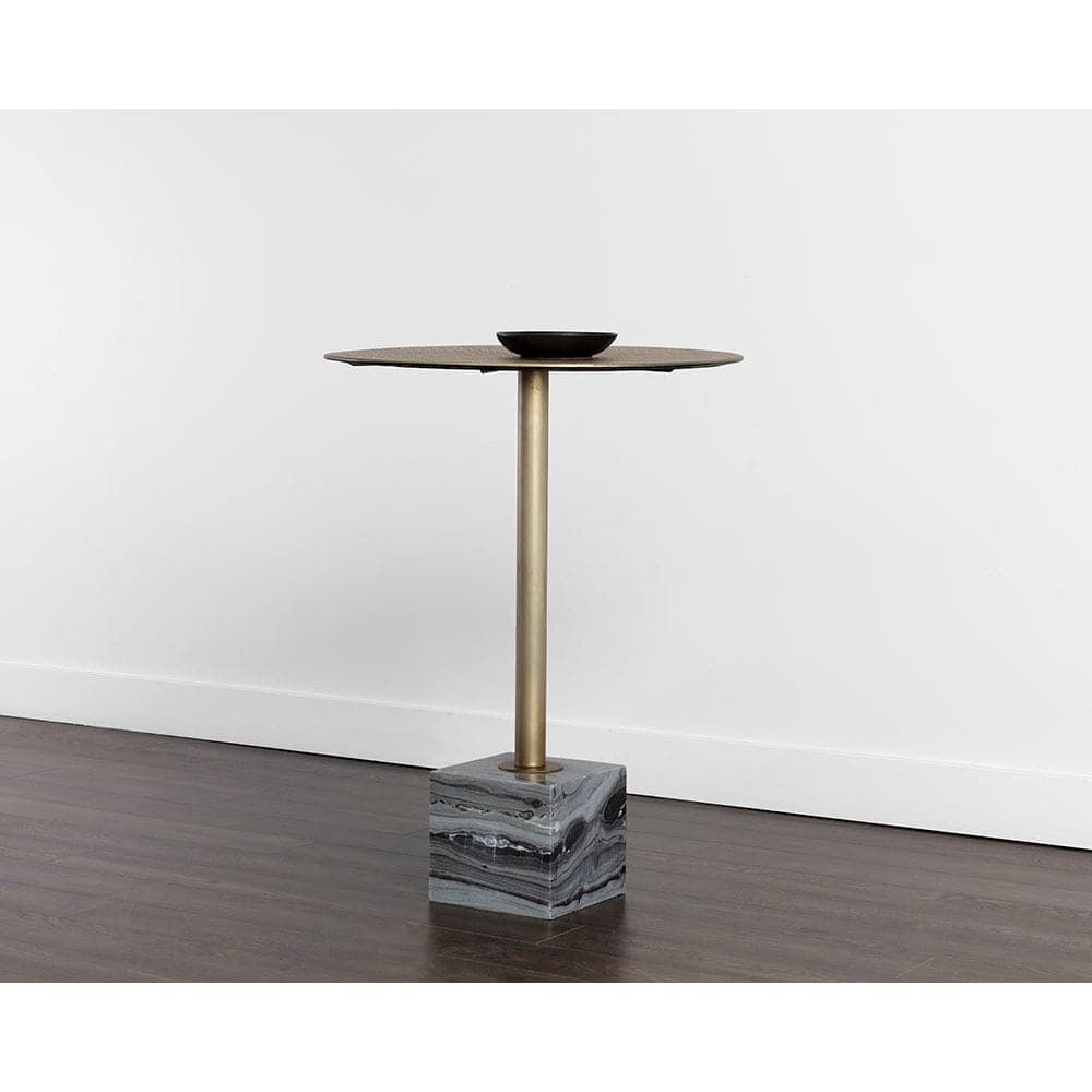 Kata Bar Table-Sunpan-SUNPAN-109642-Side TablesGrey Marble-2-France and Son