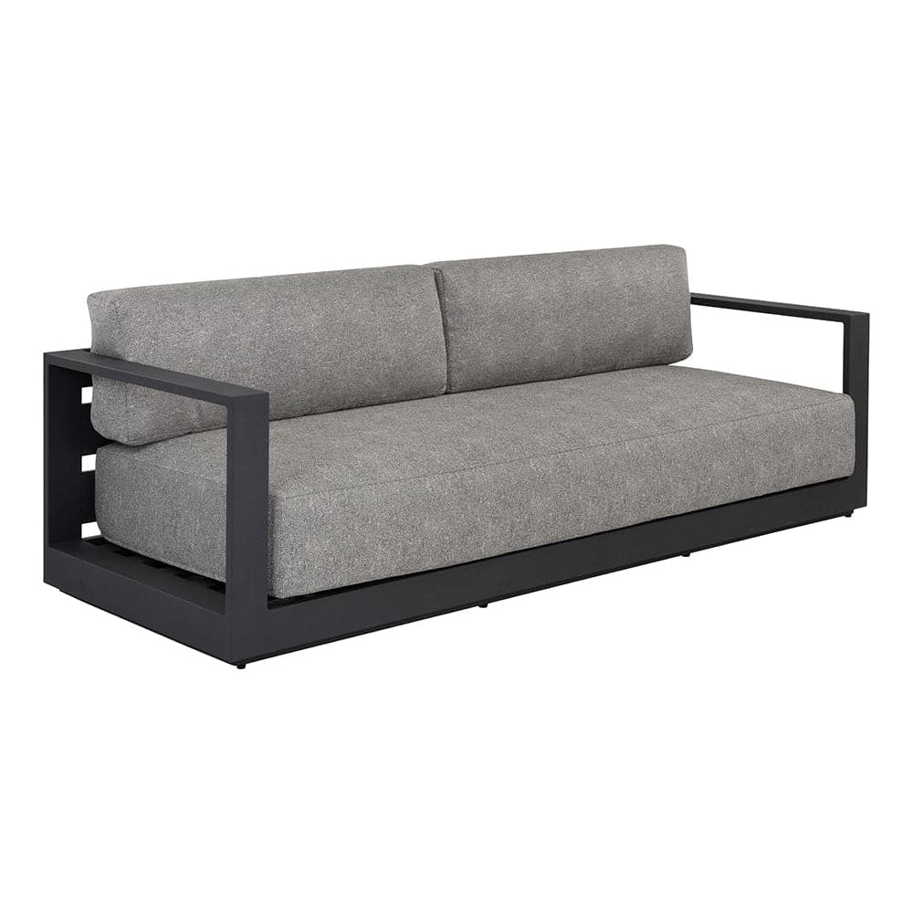 Tavira Sofa-Sunpan-SUNPAN-109656-SofasCharcoal - Lanikai Salt And Pepper-2-France and Son