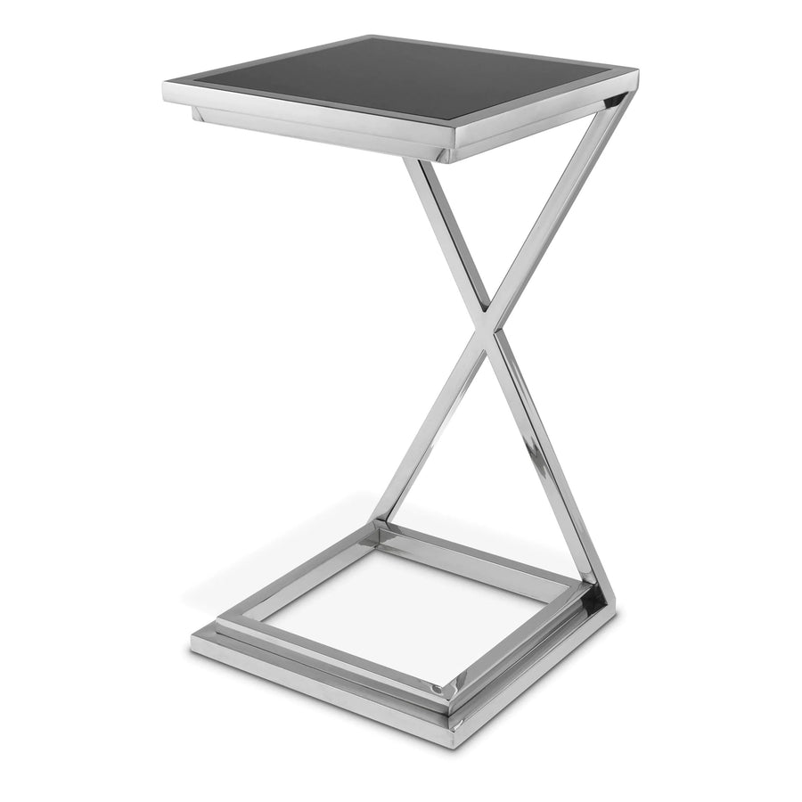 Side Table Cross-Eichholtz-EICHHOLTZ-109686-Side TablesSilver-1-France and Son