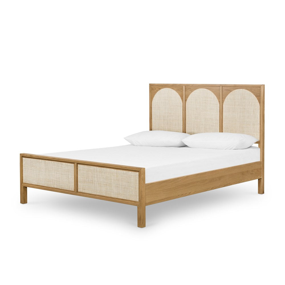 Allegra Bed-Four Hands-FH-109713-001-BedsQueen-1-France and Son