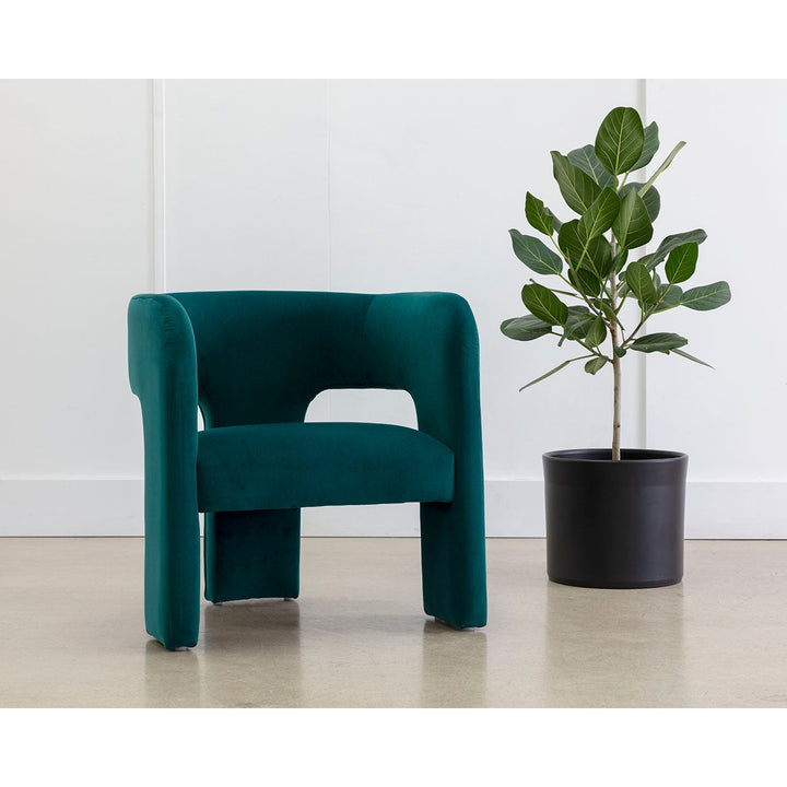 Isidore Lounge Chair-Sunpan-SUNPAN-109720-Lounge ChairsMeg Gold-3-France and Son