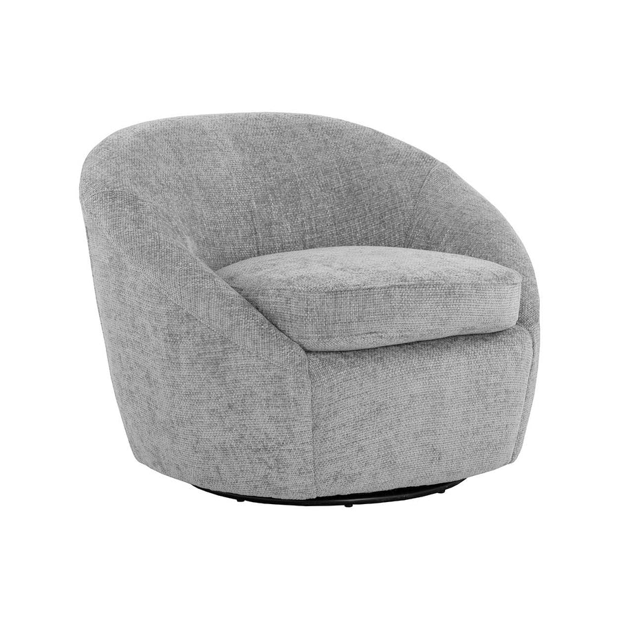 Bliss Swivel Lounge Chair-Sunpan-SUNPAN-109892-Lounge ChairsHusky Grey-1-France and Son