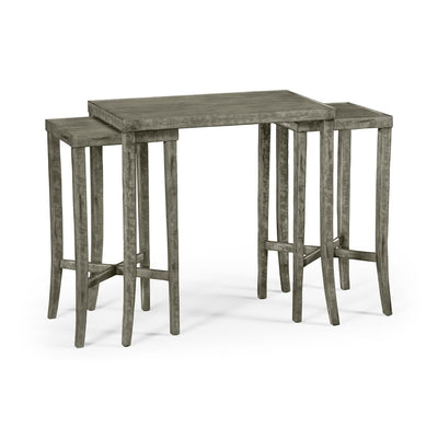 Nesting Cocktail Tables-Jonathan Charles-JCHARLES-491040-CFW-Coffee TablesCountry Walnut-3-France and Son