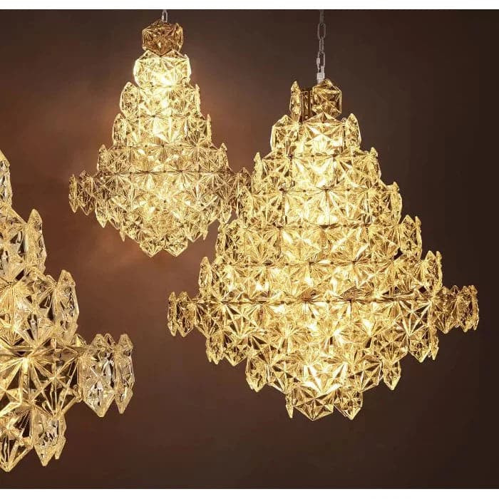 Chandelier Hermitage L - Nickel Finish-Eichholtz-EICHHOLTZ-110012UL-Chandeliers-2-France and Son