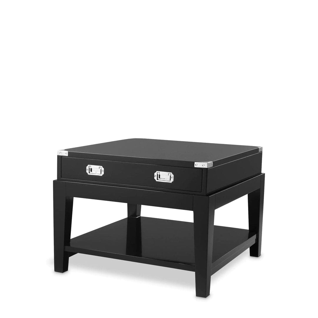 Side Table Military-Eichholtz-EICHHOLTZ-110027-Side TablesBlack-1-France and Son